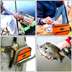 PLUSINNO Fishing Gear 6.3″ x 3.7″ x 1.8″, 253pcs Accessories Kit
