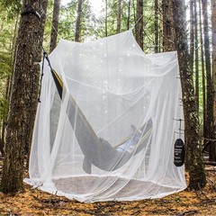Ultra Large Mosquito Net King Size with Carry Bag Patio Camping Insect Screen