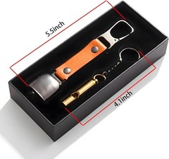 Emergency Whistle Bell Outdoor Safety Hiking Backpacking Survival Signal AirHorn