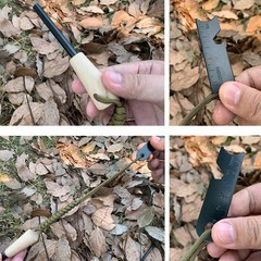 Fire Starter Survival Kit, Larger Ferro Rod with Striker Lanyard 3in Long Fli…