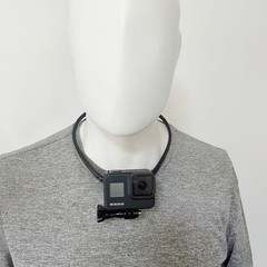 HandsFree Camera Neck Mount for Various Sports Cameras with 180 Degree View