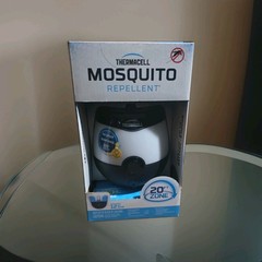 New Thermacell Mosquito Repellent Device Refillable Rechargeable 20 ft Range NEW