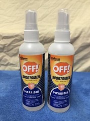 Lot Of 2- OFF! Defense Insect Repellent Spritz with Picaridin 4 Oz Each