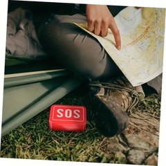 Essential Outdoor Survival Kit SOS Emergency Gear fits Camping Hiking or Hunting