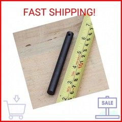 bayite 3/8 x 4 Inch Drilled Survival Ferro Rod Flint Fire Starter with Toggle La