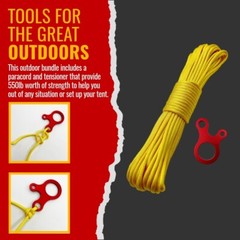 2 Day Emergency Food, Water Filter, Firestarter Outdoor Adventure Survival Kit