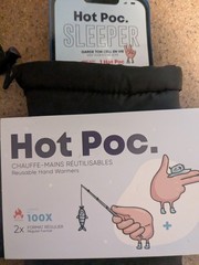 Hot Poc Reusable Hand Warmers And Cel Phone Carry Case Cold Weather