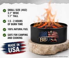 Campfire in a Can – Made in USA – Portable Mini Fire Pit for Marshmallows & S…