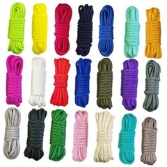 21 Colors Paracord (10FT Each Color), 550lb Parachute Cord Combo Kit 21ColorsA