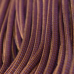 550 Paracord Molten Orange Made in the USA Nylon/Nylon (100 ft)