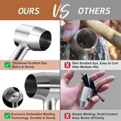 Auger Wrench Portable Outdoor Hand Drill Survival Gear Tool Jungle Camping Kits
