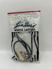 Lan-Gard Whistle Lanyard Lightweight Comfortable, 1970’s, Coach, Referee, Fan￼