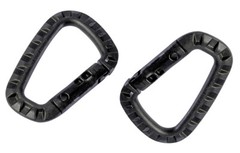 ITW TAC LINK POLYMER ATTACHMENT DEVICE, SET OF 2, BLACK, ITW42B