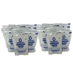 Emergency Water Packet 4.227 oz – 3 Day/72 Hour Supply (18 Packs) White