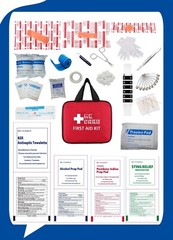 220 Pieces First Aid Kit All Purpose – Emergency Kit – Kits and adults