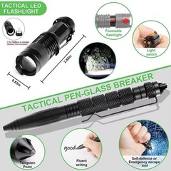 EDC Survival Kit Tactical Multi Tool Set Camping Hiking Emergency Gear Box