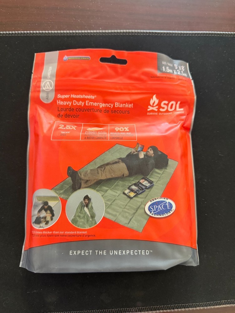 Super Heatsheets Heavy Duty Emergency Blanket