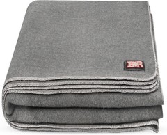 Military Wool Blanket 95% Wool Washable Perfect Outdoors Picnics Travel Car &