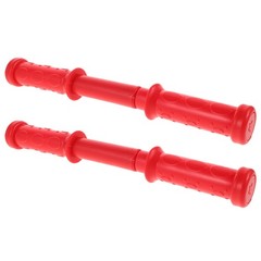 2Pcs Durable Plastic Rocking Horse Handles Universal Toddler Toy Replacement Red