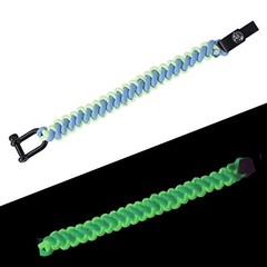 Glow in the Dark Zesty 550lb Paracord – 21 Strand Luminous 25 feet Green Goblin