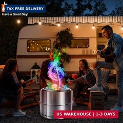 HGD (30 Pack) Magic Campfire Fire Color Changing Packets for Fire Pit, Indoor/Ou