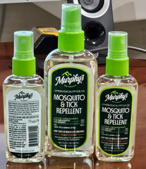 3 Murphy’s Naturals Lemon Eucalyptus Oil Mosquito & Tick Repellent Sprays NEW