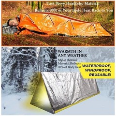 Portable Waterproof Emergency Survival Sleeping Bag Outdoor Edc Camping Gear The