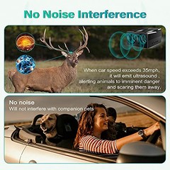 Upgraded Deer Whistles for Car, Save Deer Whistle for Vehicles 4 Pack-Style 2
