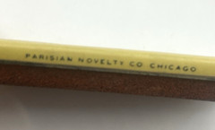Antique- c1900s Converse Sporting Footwear Pocket Match Striker:Parisian Novelty