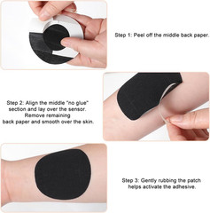 Sensor Covers 30 Pack for Libre 1 2 3 Plus Freestyle Adhesive Patches Pre cut