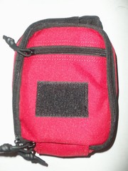 NEW – Tactical Survival Medial EMS EMT Insertion MOLLE Pouch EMERGENCY RED 7x5x2