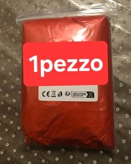 1 Orange Poncho SOS Emergency Survive Forest Hot Rain R (Foreign Shipping