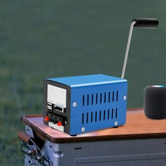 Camping Manual Crank Generator USB Hand Crank Emergency Dynamo Charger Generator