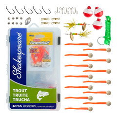 Shakespeare Catch More Fish Fishing Tackle Kit One Size, Trout
