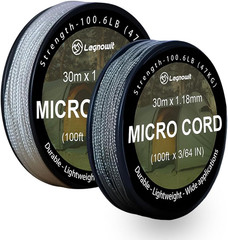 Micro Paracord, 1.18Mm X 100Ft Thin Mini Utility Braided Small Paracord for Craf
