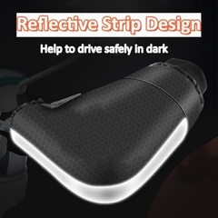 Waterproof Motorcycle Handlebar Gloves Universal Winter Motorbike Hand Style D