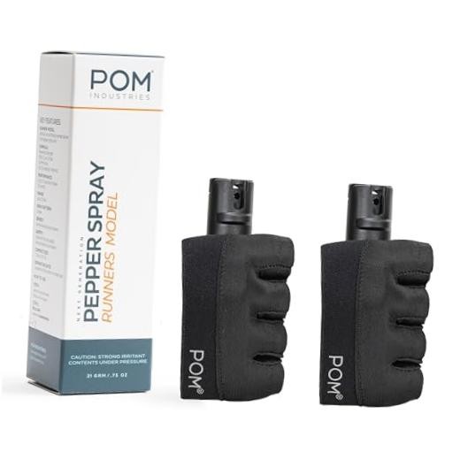 Pepper Spray Runner Model – Max Strength OC Spray – Medium-Large Two Pack