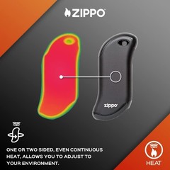 Zippo Heatbank 9s Rechargeable Hand Warmer Black NEW