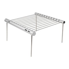 Lightweight Stainless Steel Camping Grill Compact Size Great for Outdoor Meals