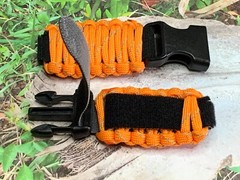 Orange Reflective Survival Paracord Band for Casio GShock Rangeman GW-9400