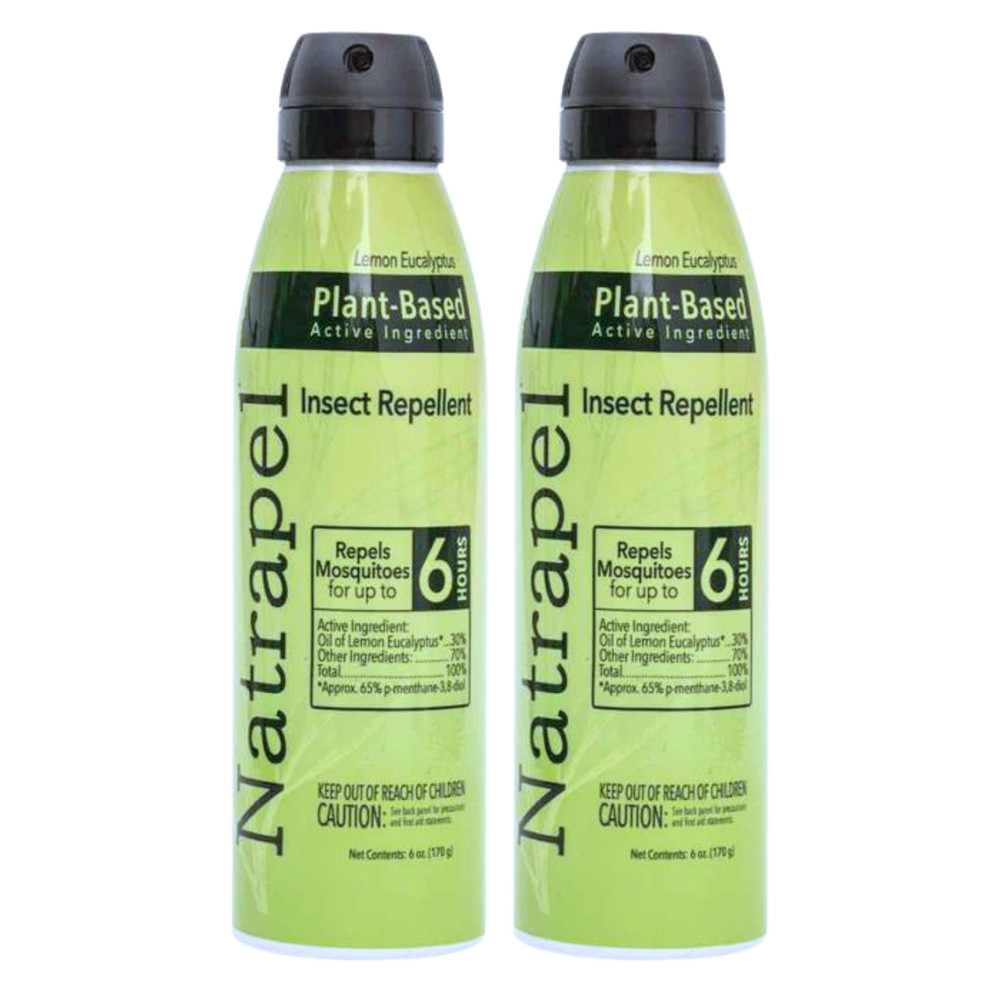 Natrapel Lemon Eucalyptus Insect Repellent [Eco-Spray]: 6 oz. [2-pack]