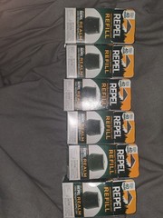 Lot of 6 Repel Realm Zone Mosquito Repellent Refills 40 Hours Each Total 240 Hrs