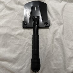 Camillus Multi Tool Shovel Saw Wrench Compass Dry Storage Camping Black Tactical
