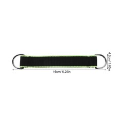 4Pcs Heavy Duty Tree Swing Straps with Metal Hooks Durable Outdoor Camping Rope
