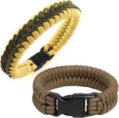 60 Pack 1/2″ Paracord Buckles Clips, Curved Paracord Bracelets Buckle, Plastic S