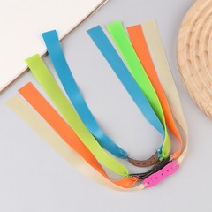 5Pcs 0.5/0.65/0.8/1.0MM Catapult Slingshot Hunting Powerful Flat Rubber Bands