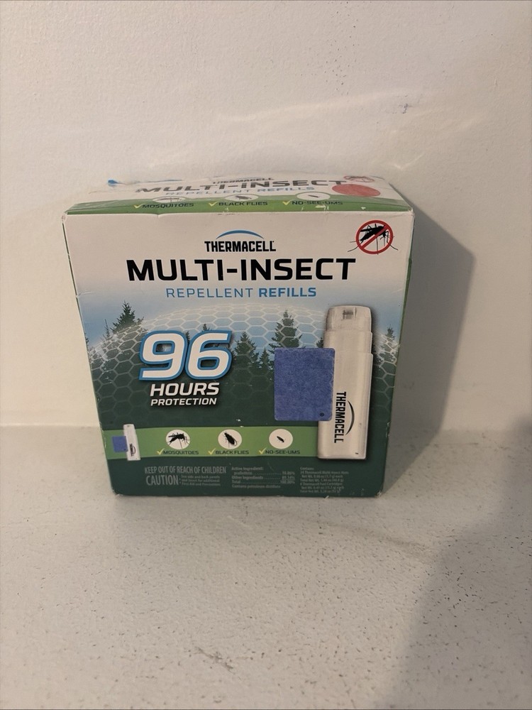 Thermacell Mosquito Repellent Refills with 96 Hour Mosquito Protection – 8 Carts