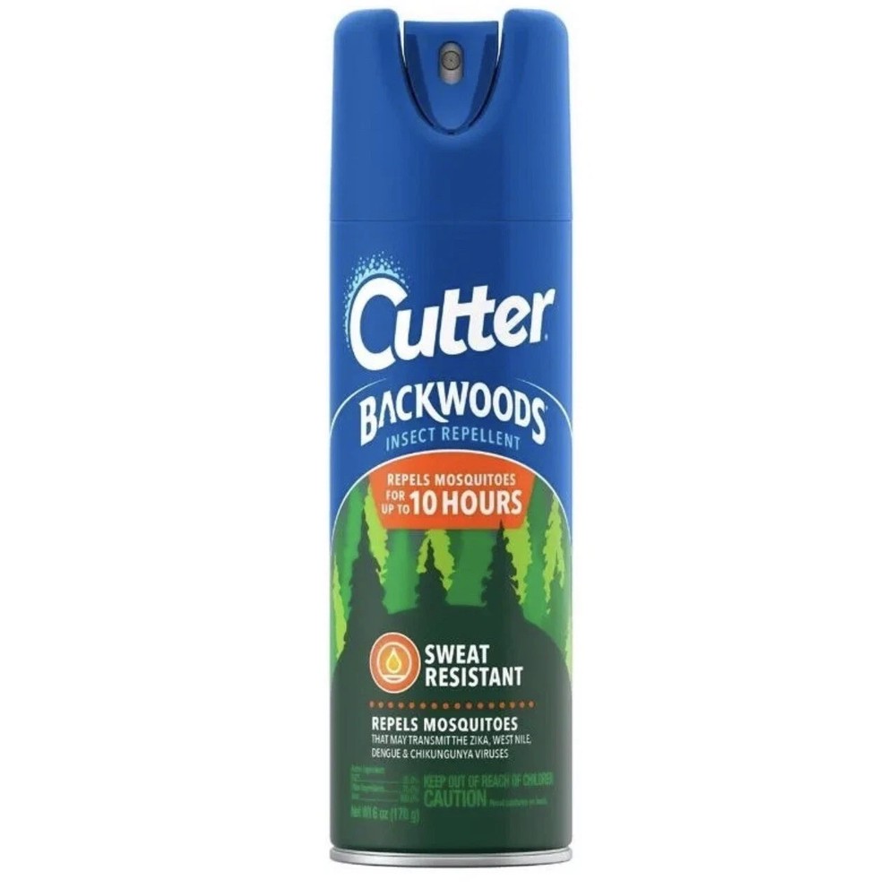 Cutter Backwoods Insect Repellent Mosquitos Sweat Resistant 25% DEET 6 oz (A17)