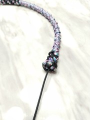 48″ 550 and 95 Paracord Shepherd Rock Sling With Adjustable Finger Loops