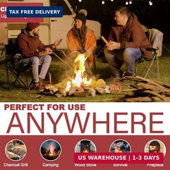 Topline 100 Fire Starters for Fireplace, Wood Stove, Charcoal BBQ & Campfire – W